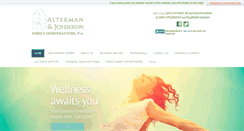 Desktop Screenshot of ajchiropractors.com